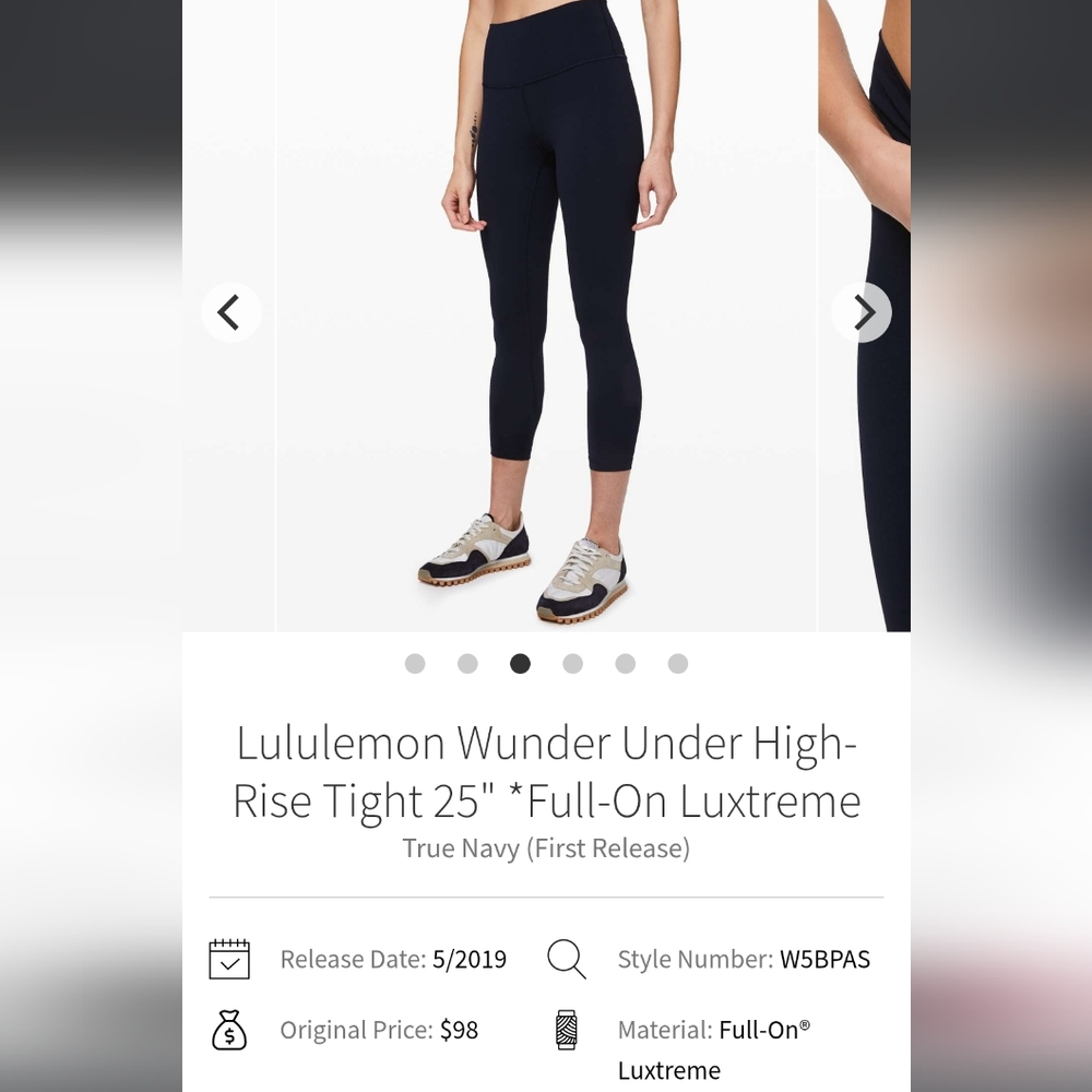 Lululemon Wunder Under High-Rise Tight 25" - 8